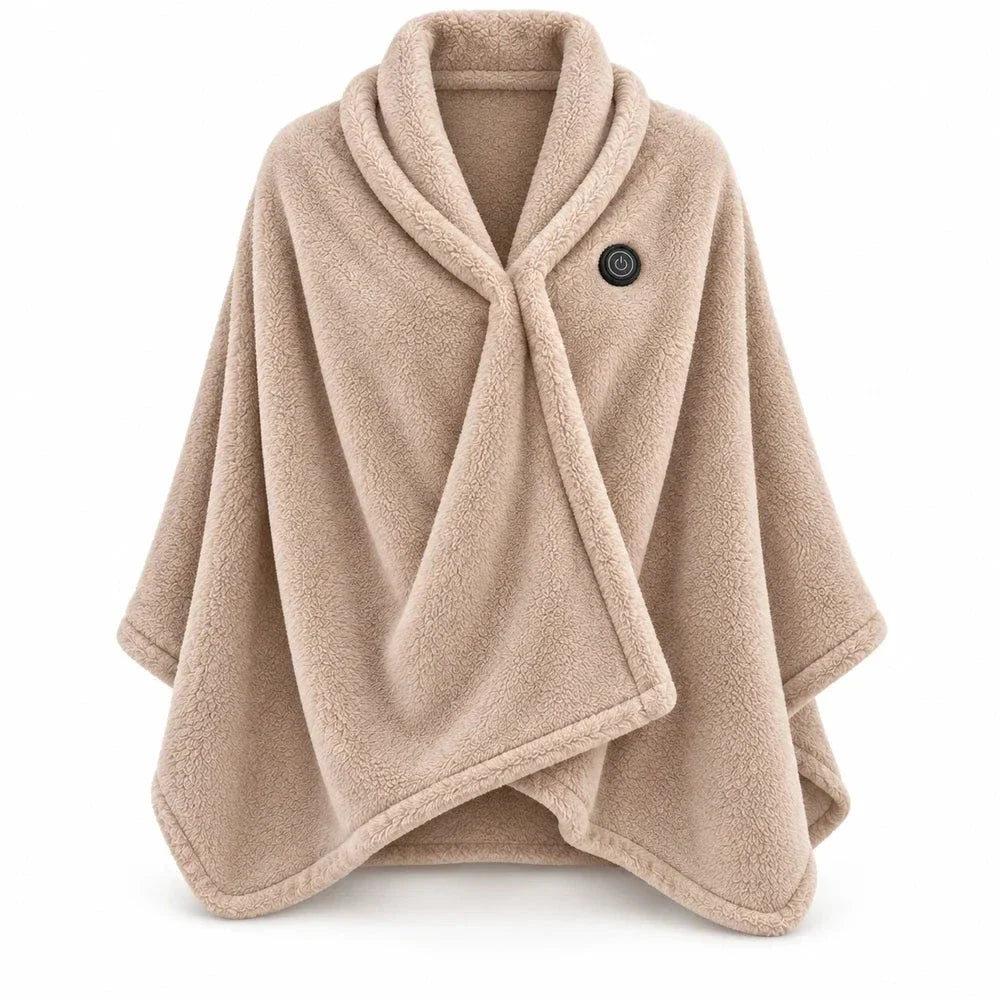 🔥 Christmas Sale — 50% OFF!❄️ Stay Warm All Winter — Portable Electric Heated Blanket Shawl